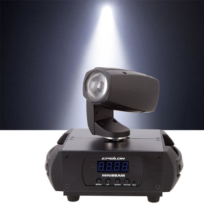 Epsilon Mini Beam Ultra Compact LED Moving Head Light - PSSL ProSound and Stage Lighting