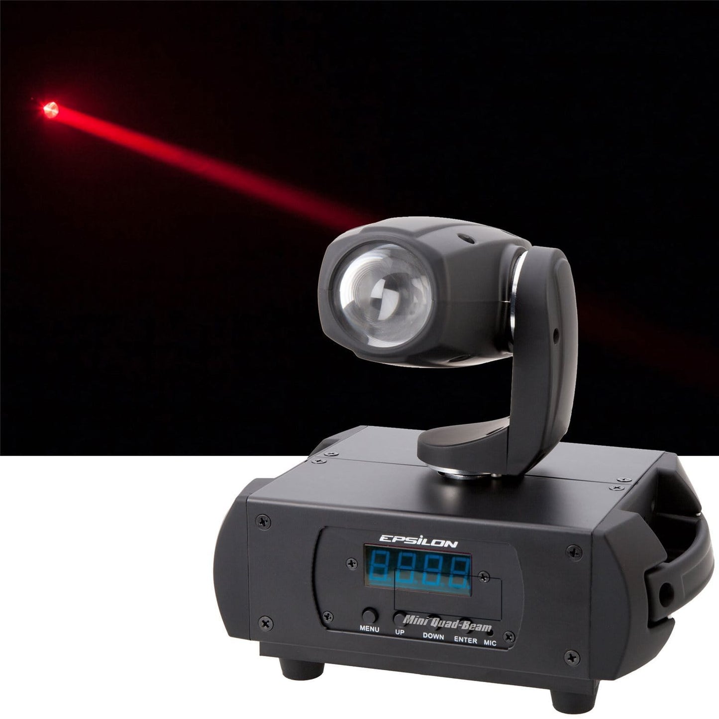 Epsilon Mini Q-Beam Moving Head DMX RGBW LED Light - PSSL ProSound and Stage Lighting