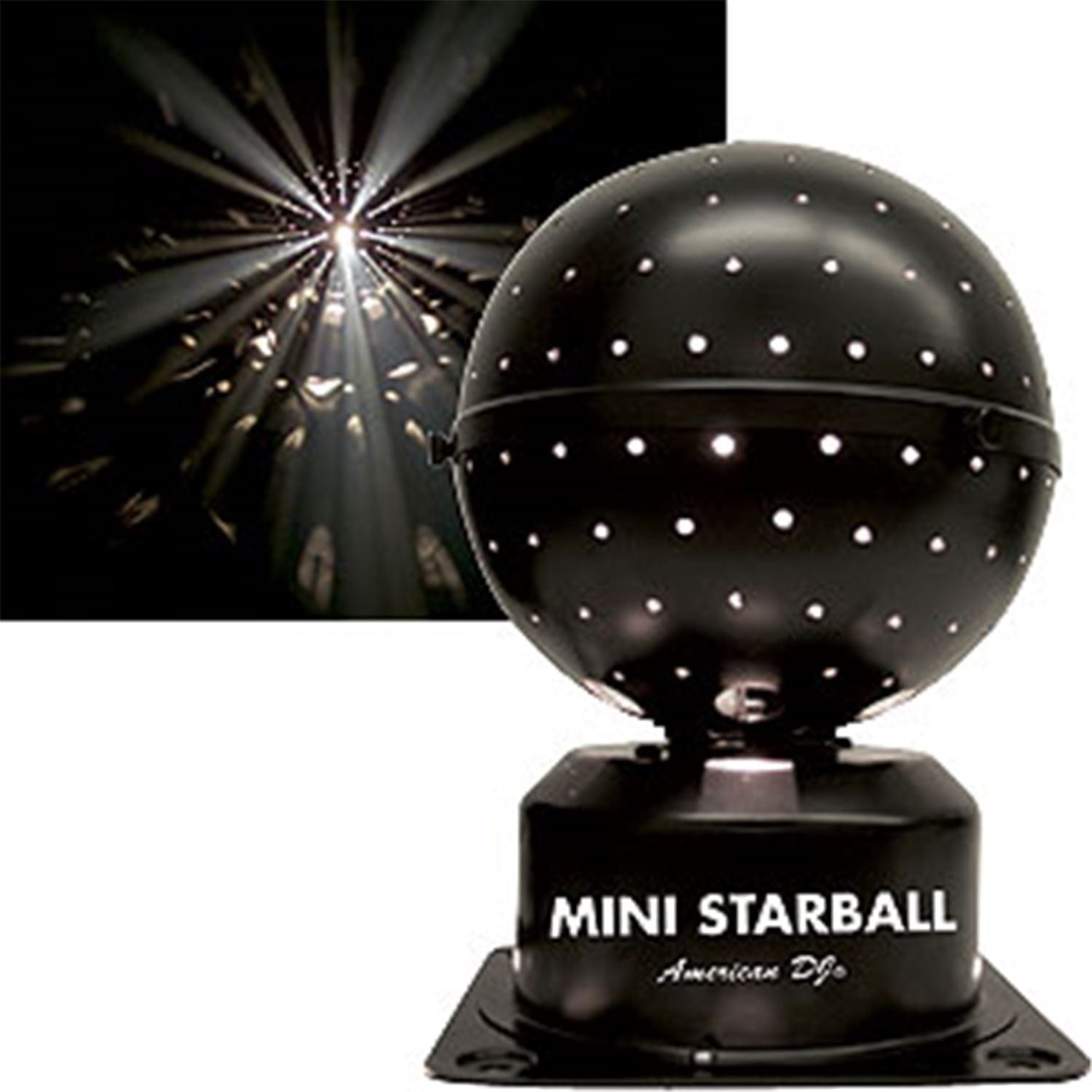 American DJ MINI STARBALL Effects Light (Ll-200) - PSSL ProSound and Stage Lighting