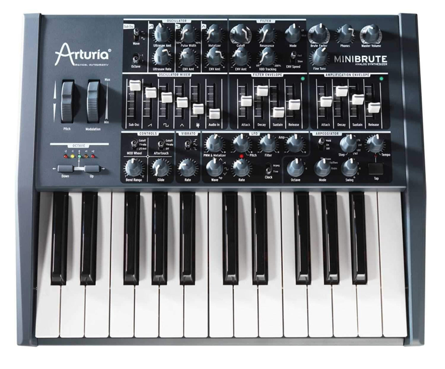 Arturia Minibrute 25-Key Analog Synthesizer - PSSL ProSound and Stage Lighting