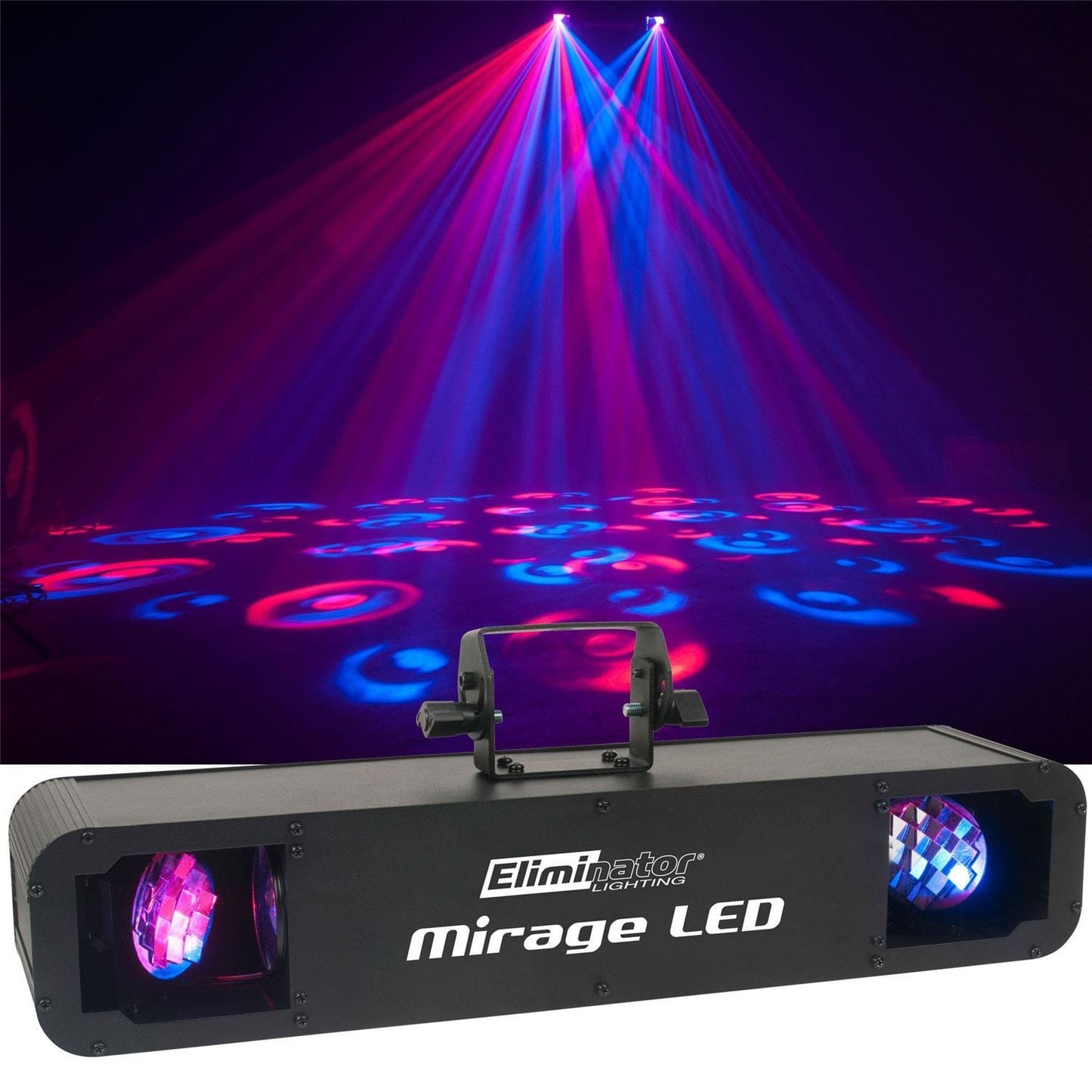 Eliminator Mirage LED RGBW Dual Moonflower LED Effect Light - PSSL ProSound and Stage Lighting