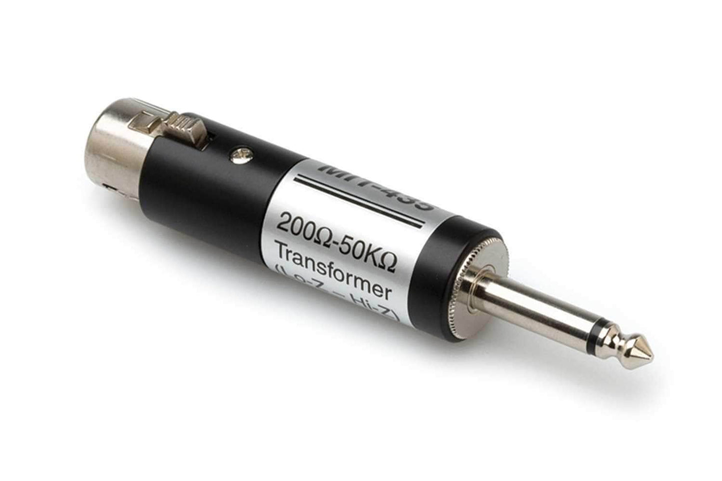 Hosa MIT-435 Impedance Transformer XLR to 1/4 TS - PSSL ProSound and Stage Lighting