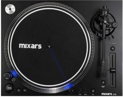 Mixars LTA Straight Arm High Torque DJ Turntable - PSSL ProSound and Stage Lighting