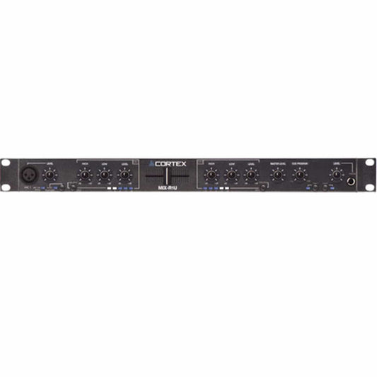 Cortex MIX-R1U 1U 2 Channel DJ Mixer - PSSL ProSound and Stage Lighting