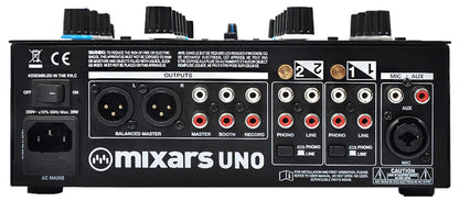 Mixars UNO 2-Channel Mixer with Galileo Crossfader - PSSL ProSound and Stage Lighting