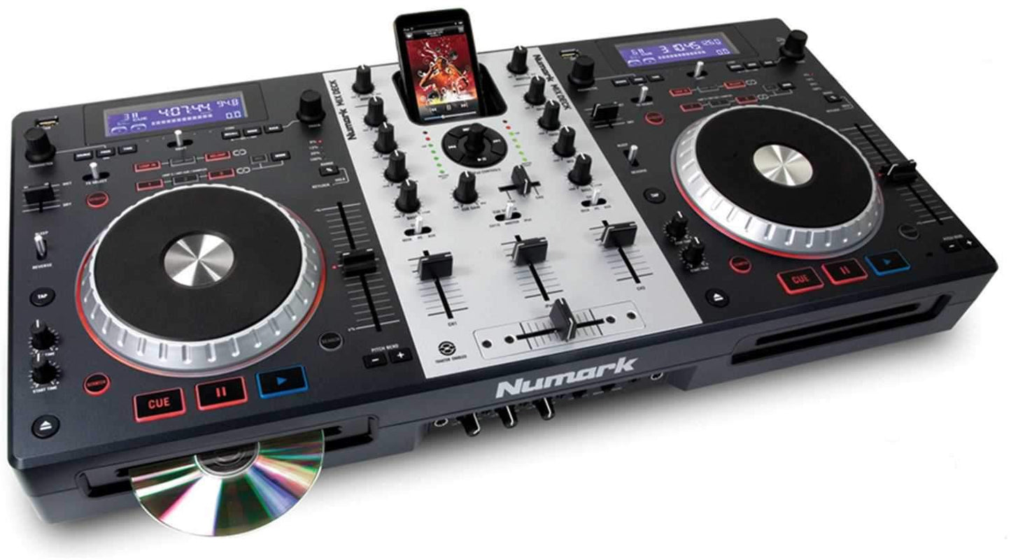 Numark MIXDECK CD/USB MIDI Controller Combo Player - PSSL ProSound and Stage Lighting