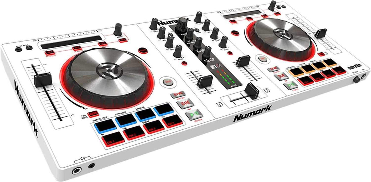 Numark Mixtrack Pro 3 White Serato DJ Controller - PSSL ProSound and Stage Lighting