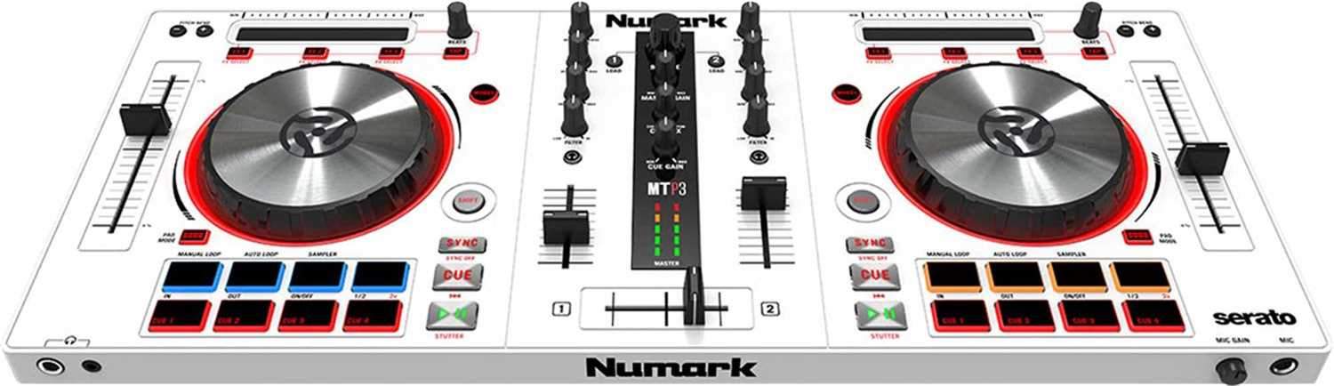 Numark Mixtrack Pro 3 White Serato DJ Controller - PSSL ProSound and Stage Lighting