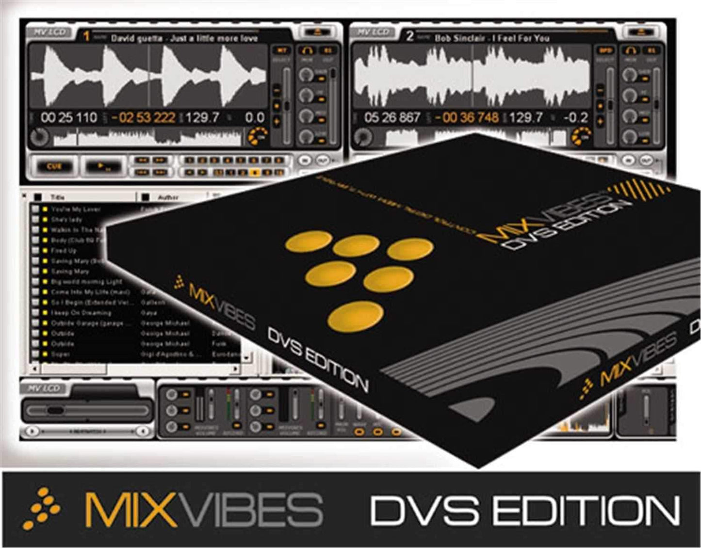 Mixvibes DVS 2 Digital Vinyl System - PSSL ProSound and Stage Lighting