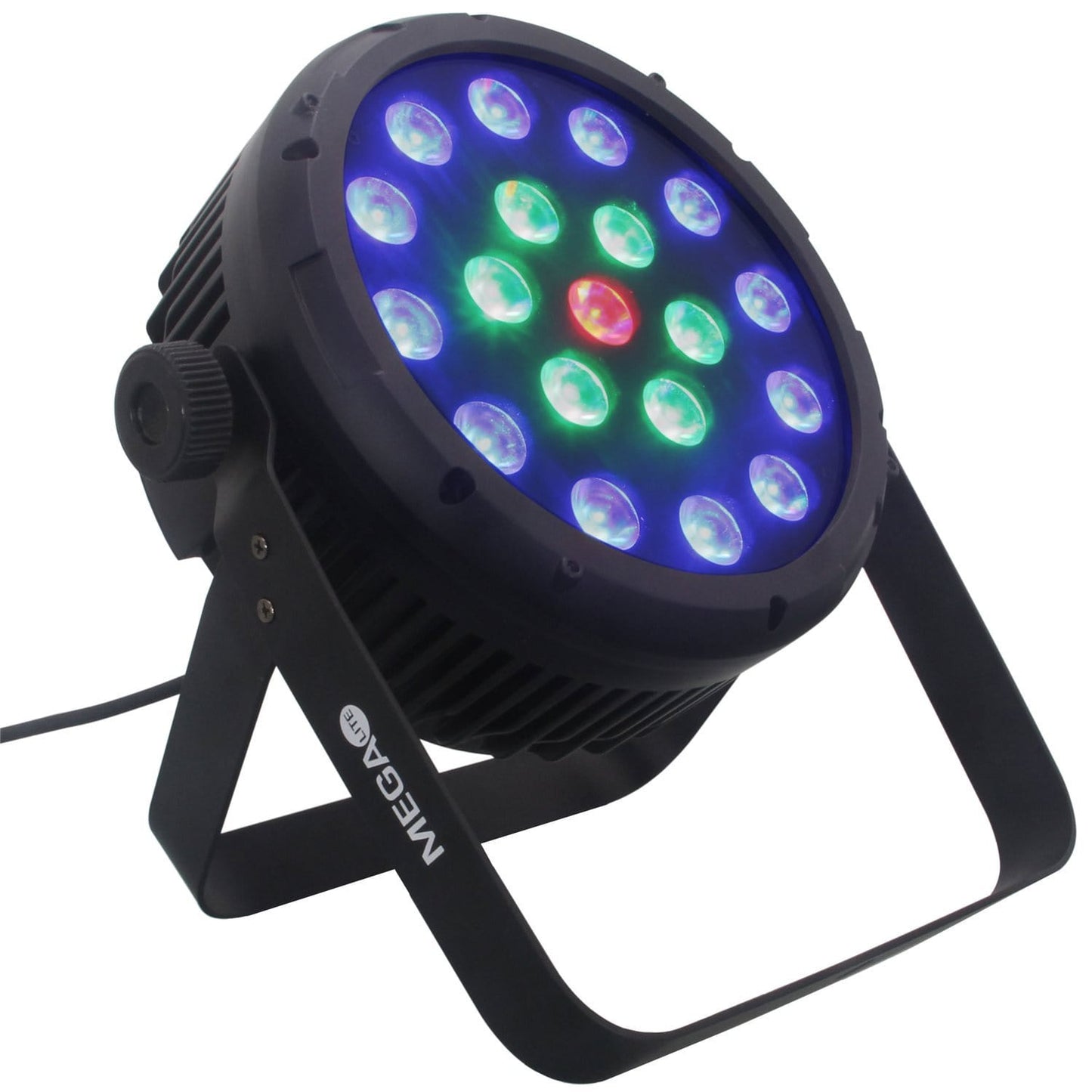 Mega Lite Target Q190 19x10-Watt RGBW LED Wash Light - PSSL ProSound and Stage Lighting