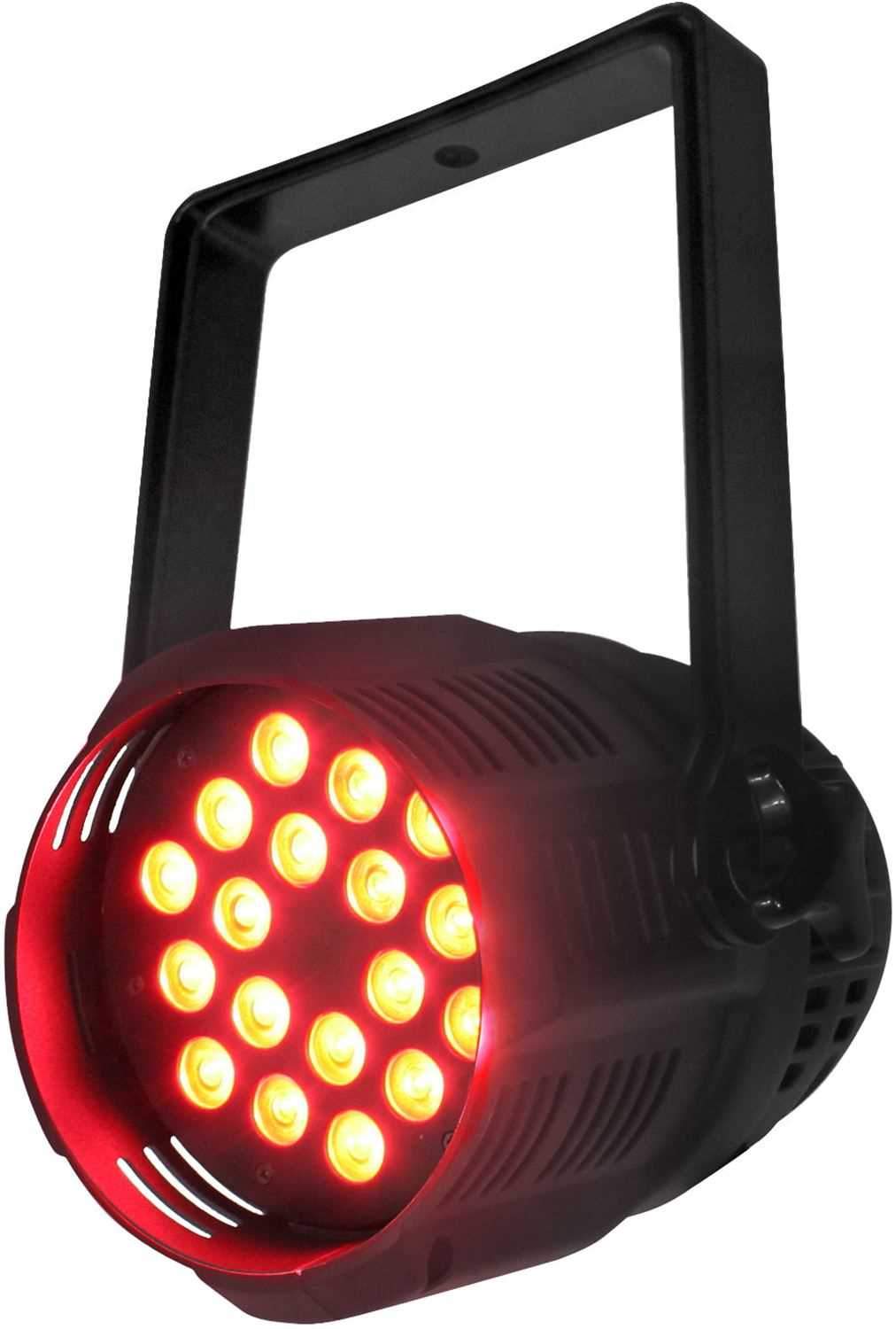 Mega Lite Unicolor CM5 Red 18x 3W LED Wash - PSSL ProSound and Stage Lighting