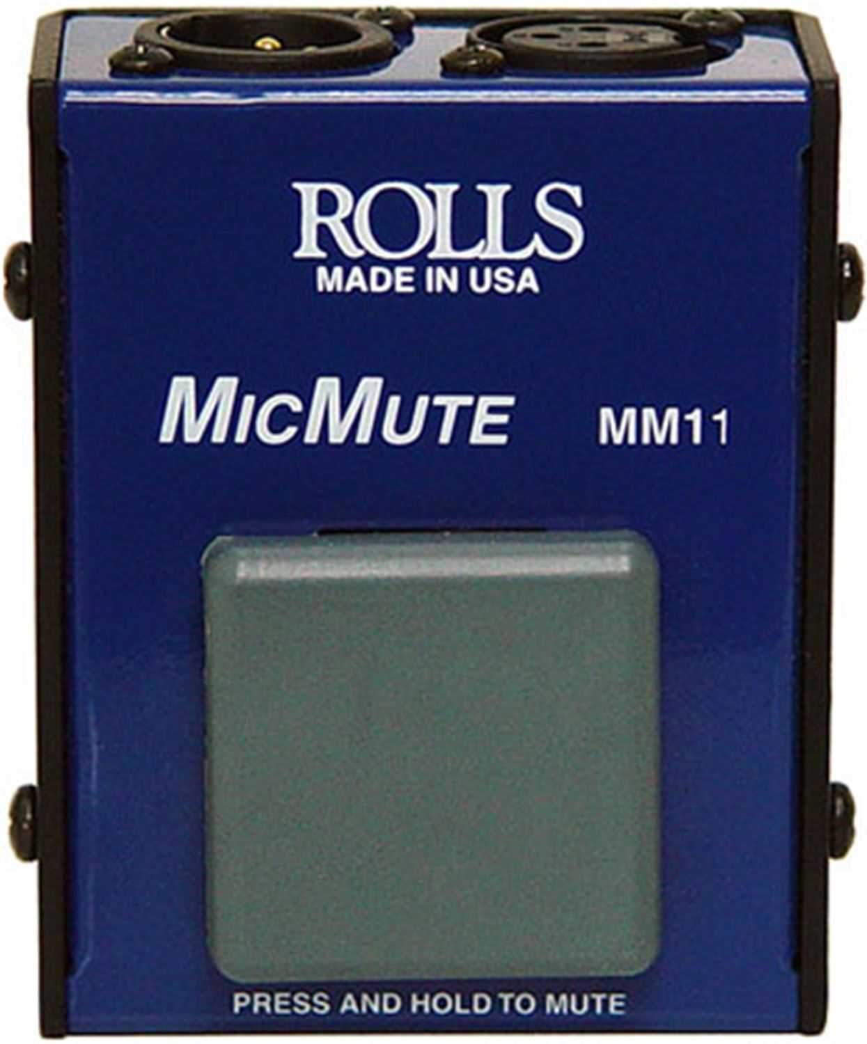 Rolls MM11 Professional Mic Muting Switch - PSSL ProSound and Stage Lighting