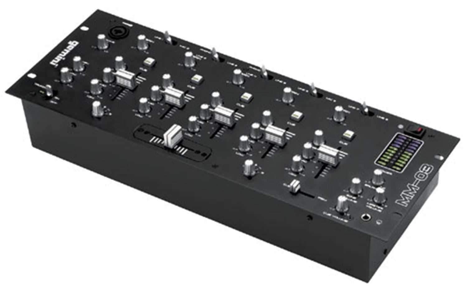 Gemini MM-03 19-Inch 4-Channel DJ Mixer - PSSL ProSound and Stage Lighting