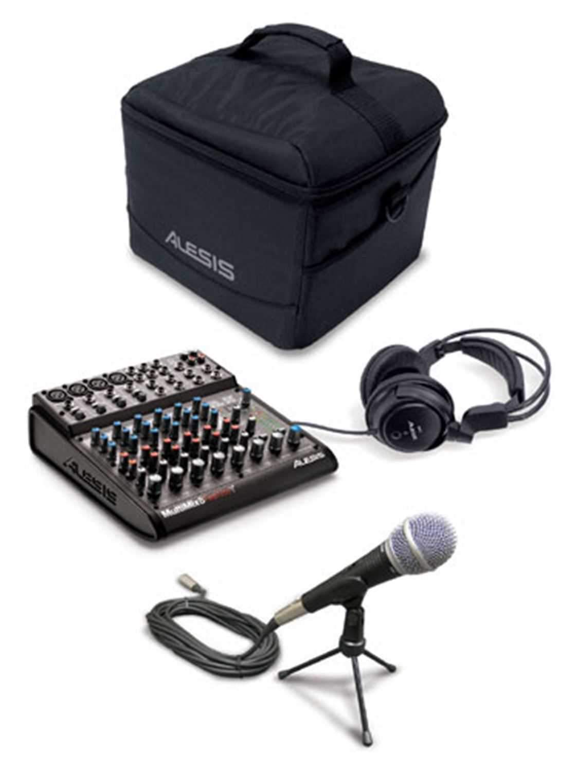 Alesis MM8-Podcast-Fw Podcasting Kit (Firewire) - PSSL ProSound and Stage Lighting