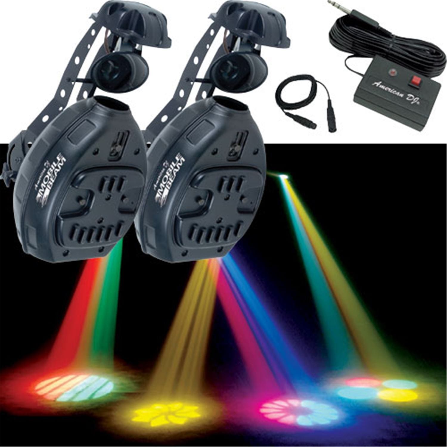 American DJ MOBILE BEAM System 2X Mobile Beam - PSSL ProSound and Stage Lighting