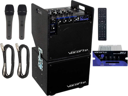 VocoPro MobileMan Karaoke Battery-Powered PA System - PSSL ProSound and Stage Lighting