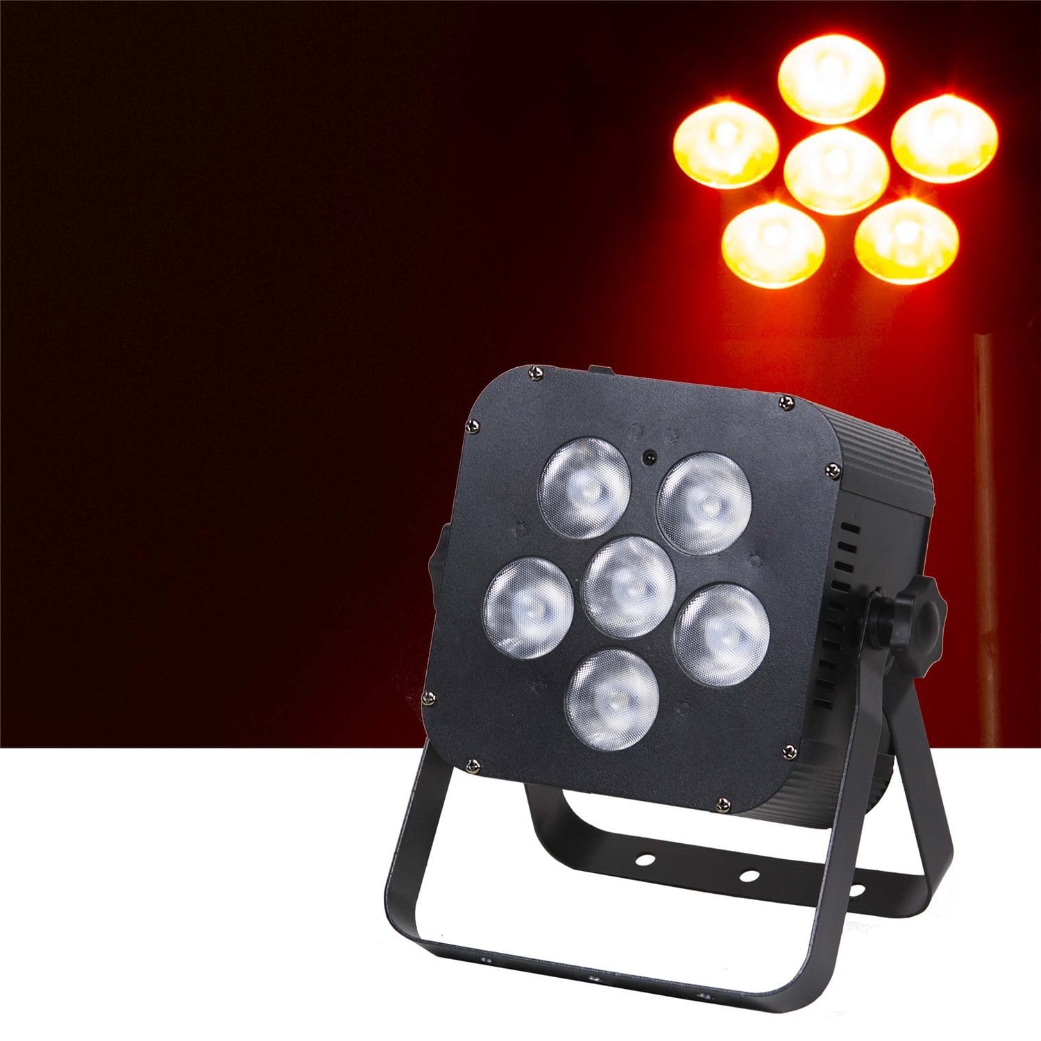 ColorKey MobilePar Hex 6 RGBAW Plus UV Battery Powered LED Light - PSSL ProSound and Stage Lighting