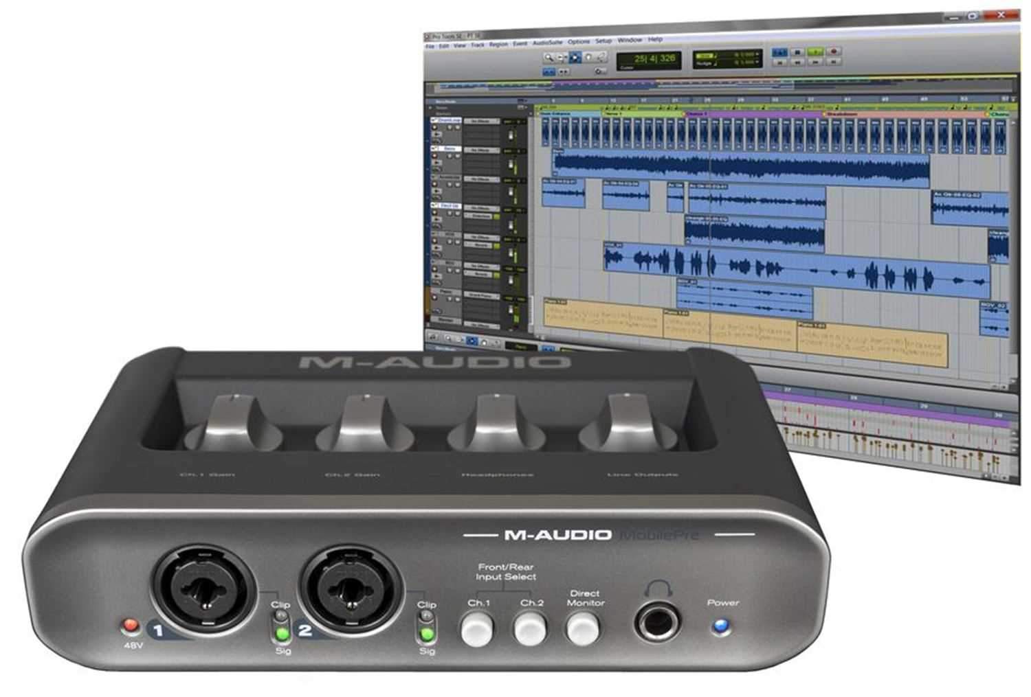 Avid MOBILEPRE-USB 2nd Gen Audio Interface - PSSL ProSound and Stage Lighting