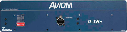 DiGiCo MOD-D-RK-AVIOM D-Series D-16c 16 Mono/8 Stereo Channel AVIOM A-Net Expansion Card with CAT5e Connector - PSSL ProSound and Stage Lighting