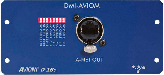 DiGiCo MOD-DMI-AVIOM 16 Mono/8 Stereo Channel Expansion Card (D-16c A-NET with SRC) - PSSL ProSound and Stage Lighting