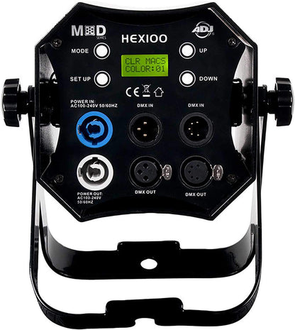 ADJ American DJ MOD HEX100 7x15-Watt RGBWA + UV LED Par Can - PSSL ProSound and Stage Lighting