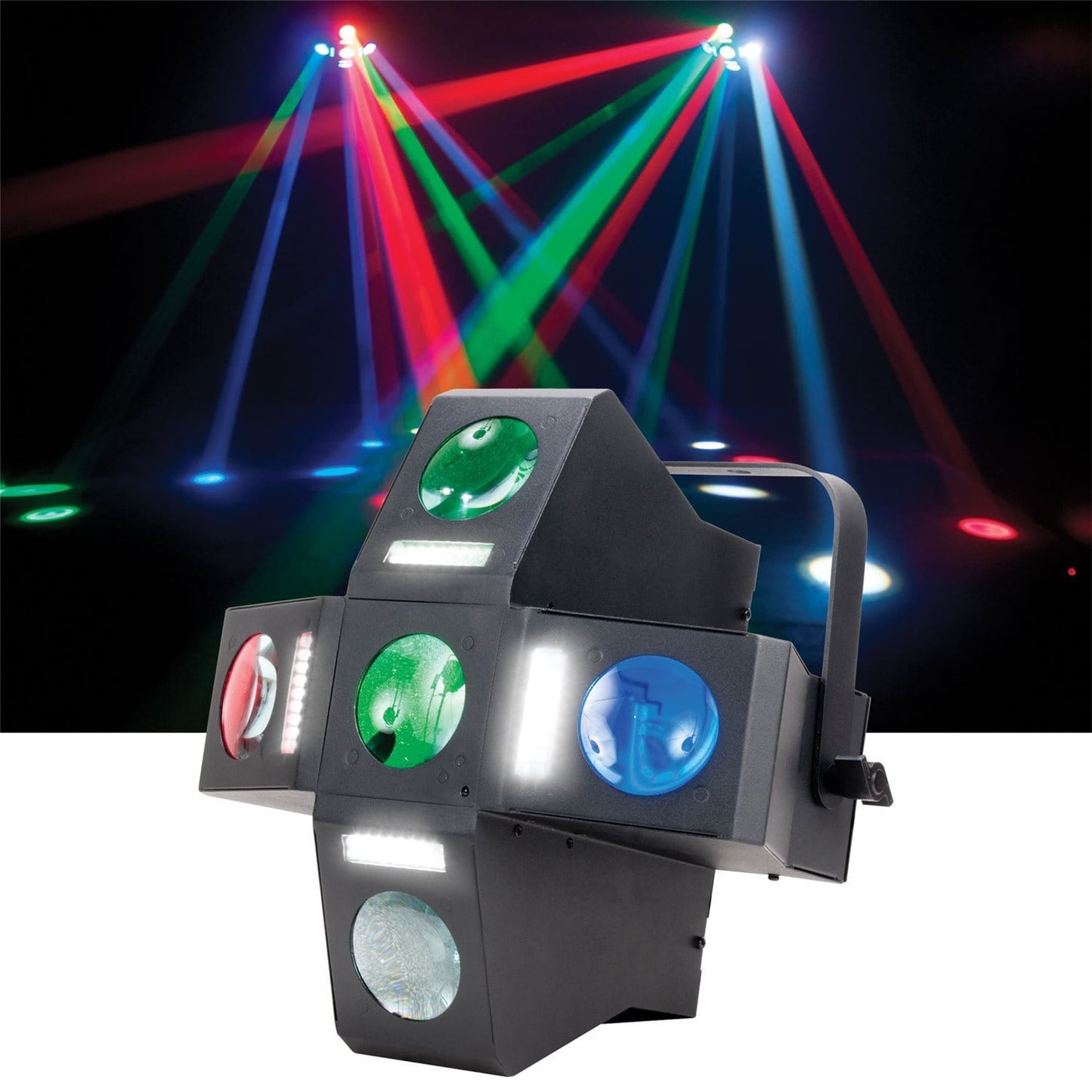American DJ Monster Fun RGBAW LED Moonflower Light - PSSL ProSound and Stage Lighting