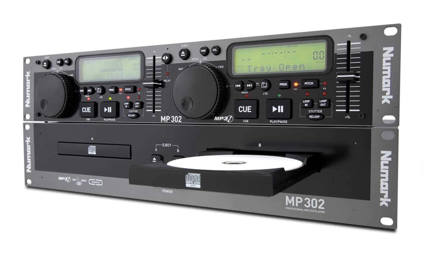 Numark MP-302 Dual CD Player With MP3 - PSSL ProSound and Stage Lighting