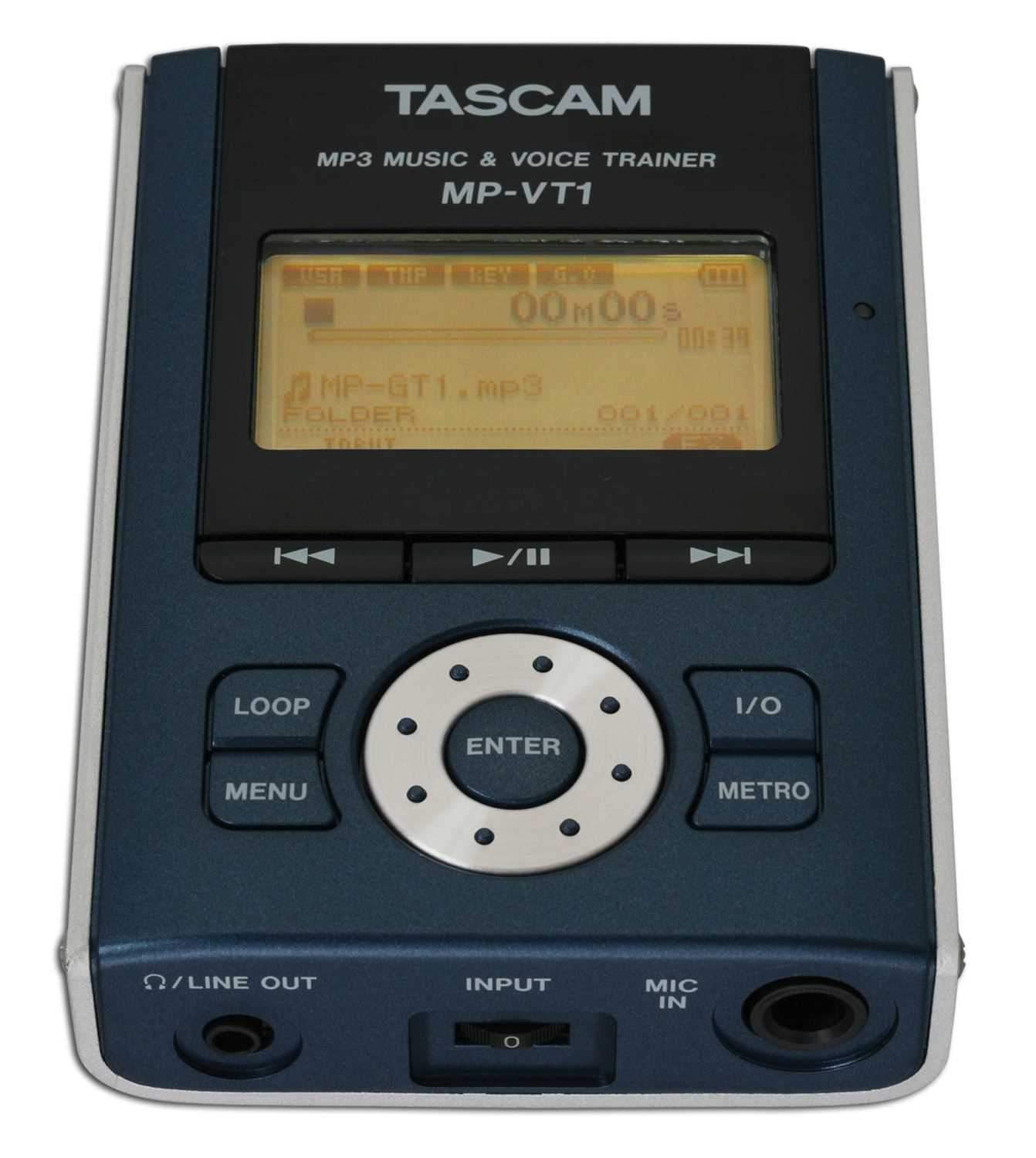 Tascam MP-VT1 Portable Voice and Intrument Trainer - PSSL ProSound and Stage Lighting