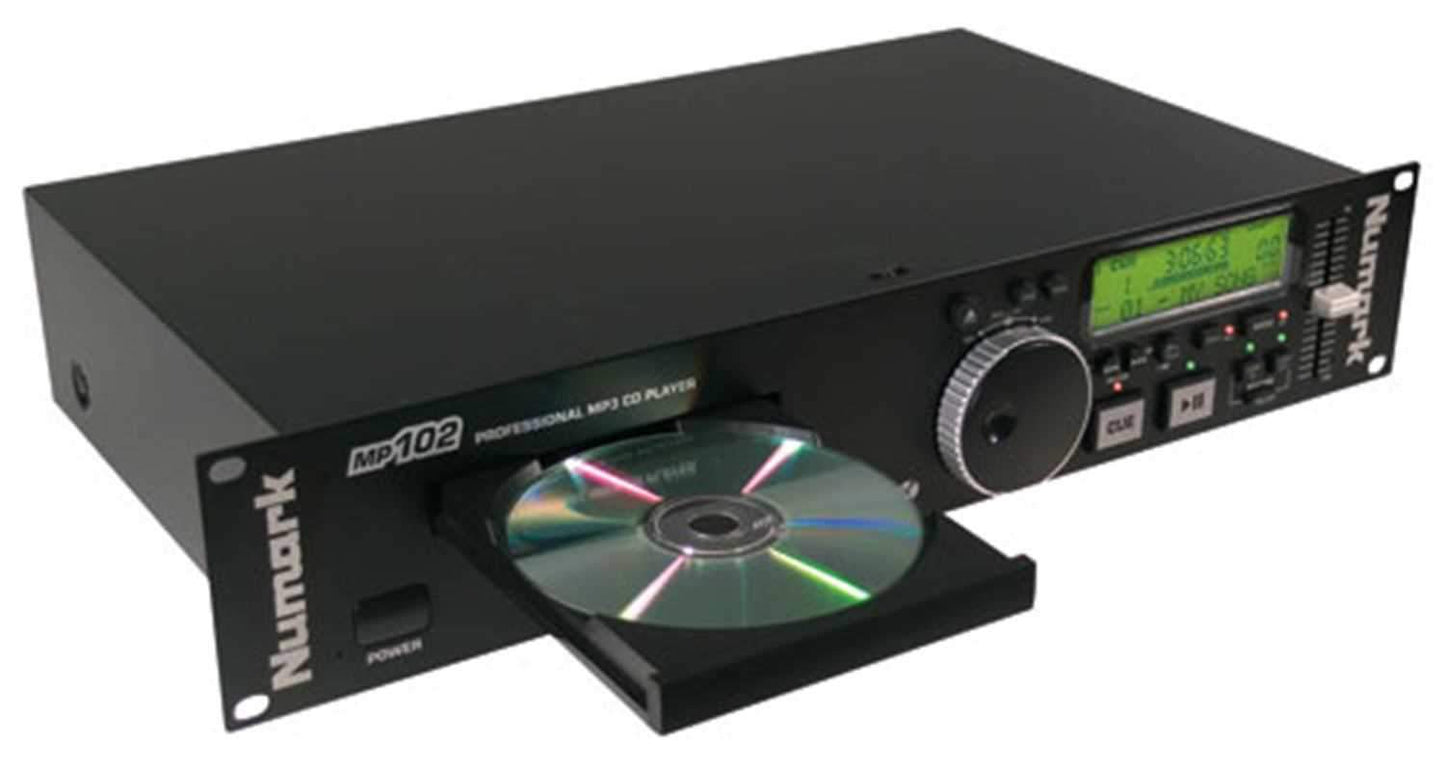 Numark MP102 Rackmount MP3 / CD Player - PSSL ProSound and Stage Lighting