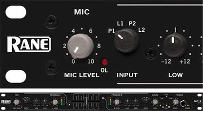 RANE MP2 1-Space DJ Mixer - PSSL ProSound and Stage Lighting
