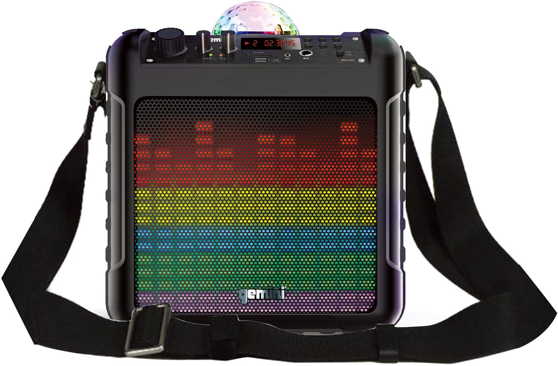 Gemini MPA-K650 6.5in Rechargeable Karaoke Speaker - ProSound and Stage Lighting