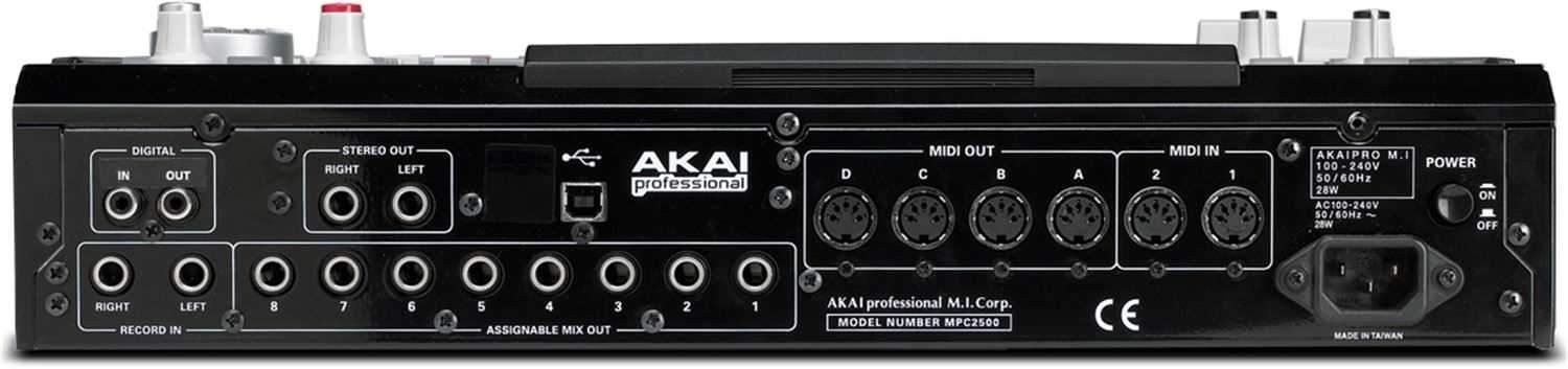 Akai MPC-2500 Digital Audio Workstation Sampler - PSSL ProSound and Stage Lighting