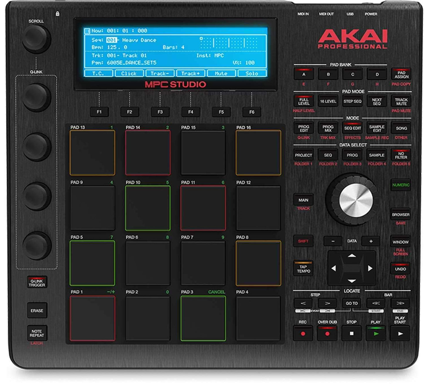 Akai MPC Studio Black Music Production Controller - PSSL ProSound and Stage Lighting