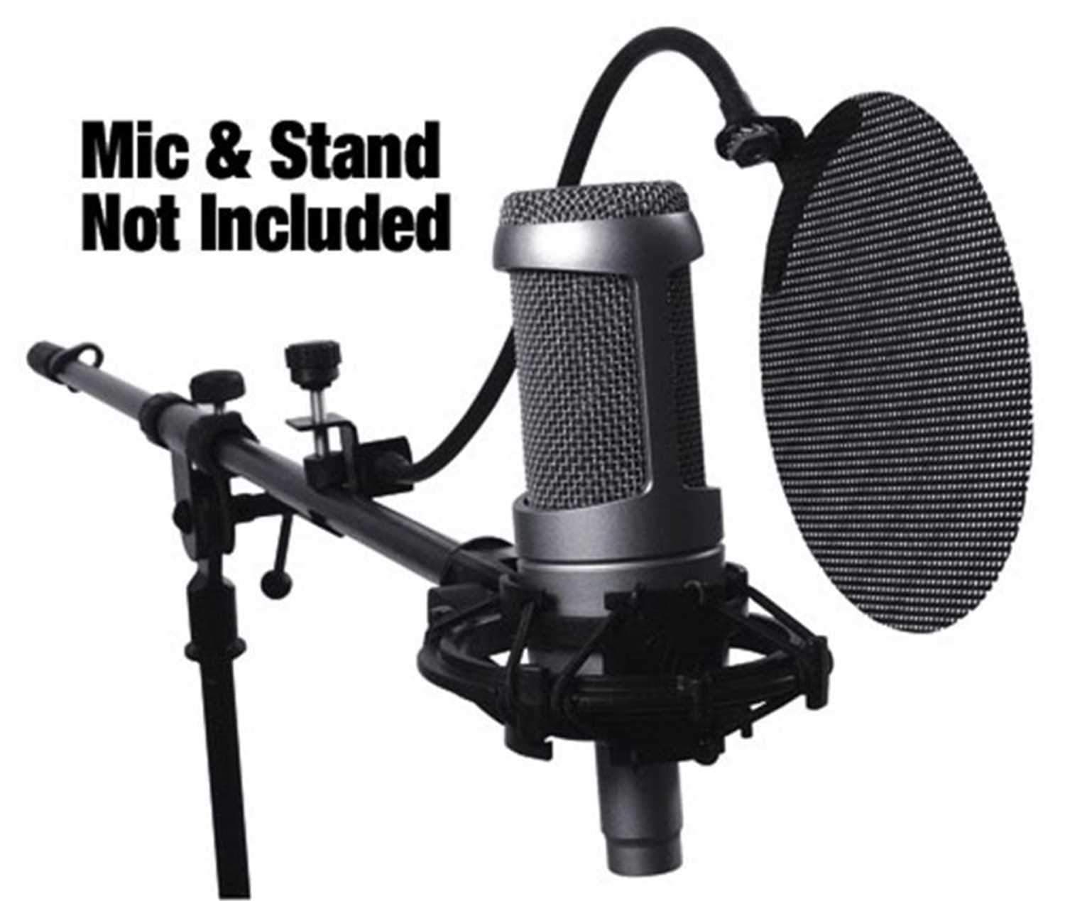 Nady Microphone Pop Filter with Gooseneck & Clip - PSSL ProSound and Stage Lighting