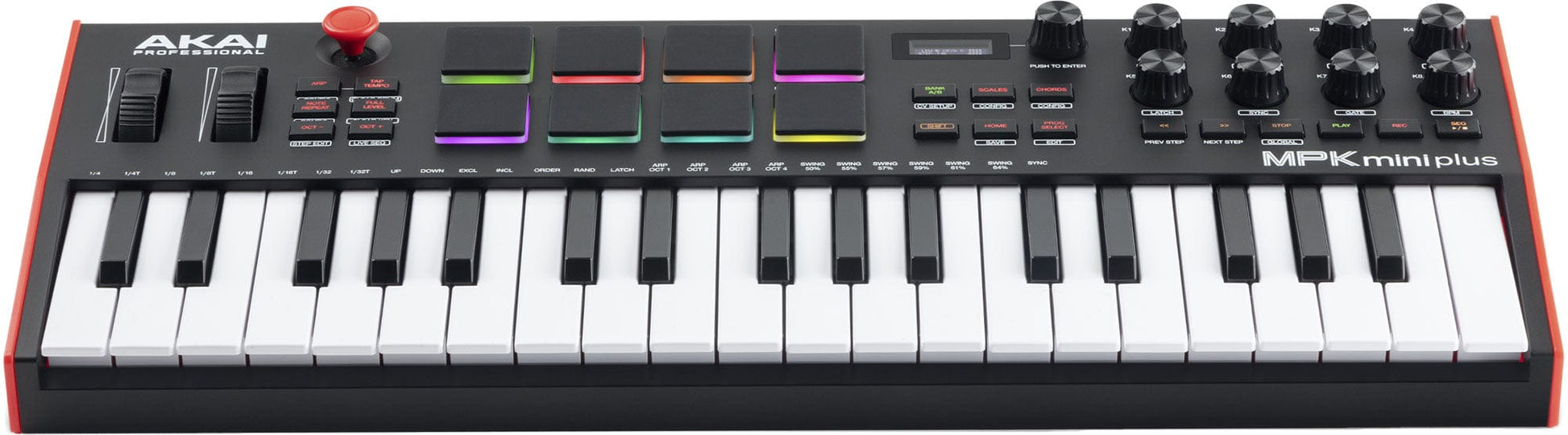 Akai MPKMINIPLUS Mini Plus 37-key Compact Keyboard Controller - PSSL ProSound and Stage Lighting