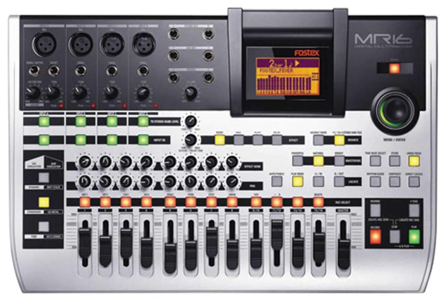 Fostex MR-16HD 16-Track HD Recorder - PSSL ProSound and Stage Lighting