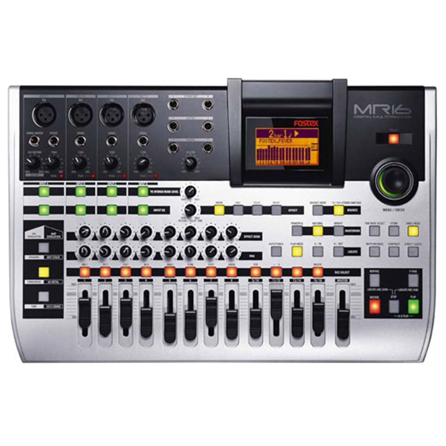 Fostex MR-16HDCD 16-Track HD Recorder with CD-R - PSSL ProSound and Stage Lighting