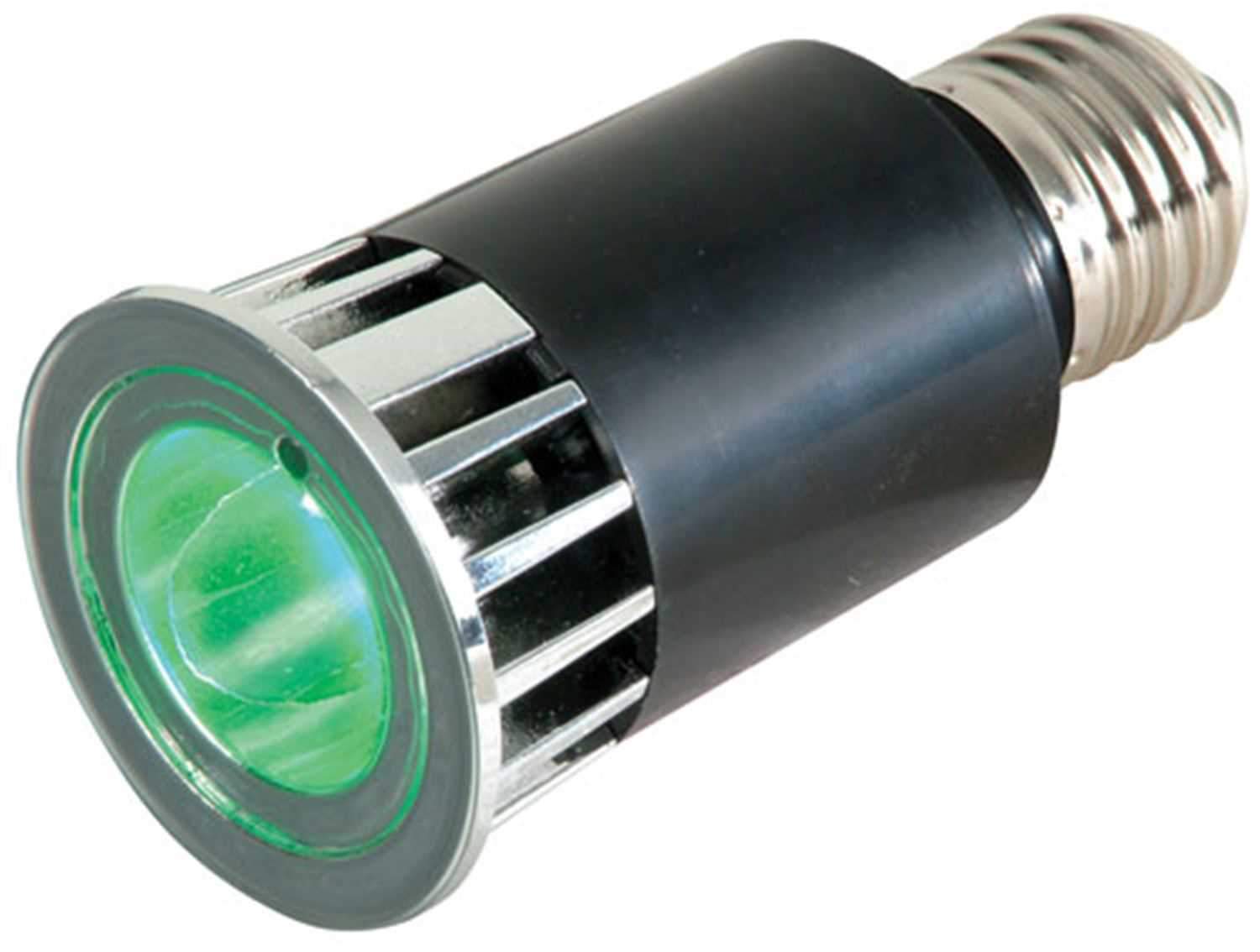 Elation MR-G-E27 Green LED Standard Screw Lamp - PSSL ProSound and Stage Lighting