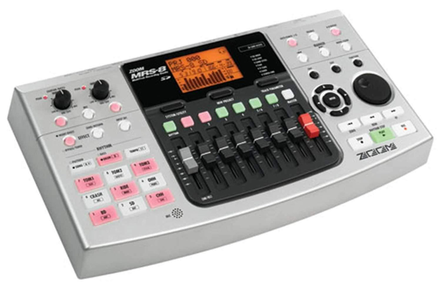 ZOOM MRS8 8-TRACK RECORDER with DRUM MACHINE - PSSL ProSound and Stage Lighting