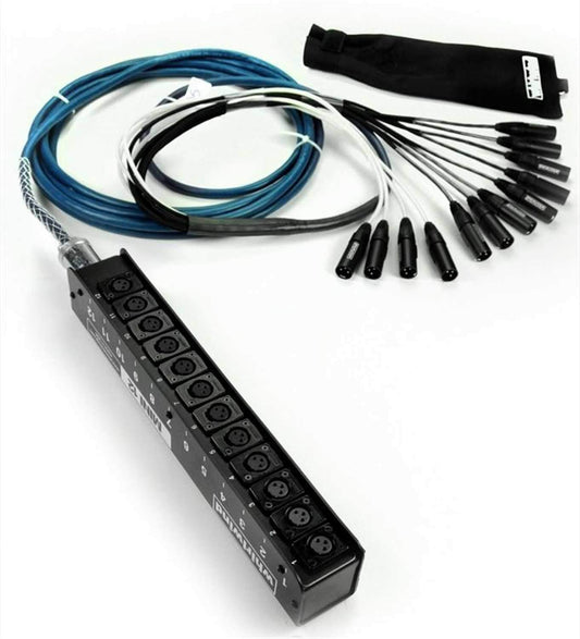 Whirlwind Mini 12 Low Profile Stage Snake 75 Ft - PSSL ProSound and Stage Lighting