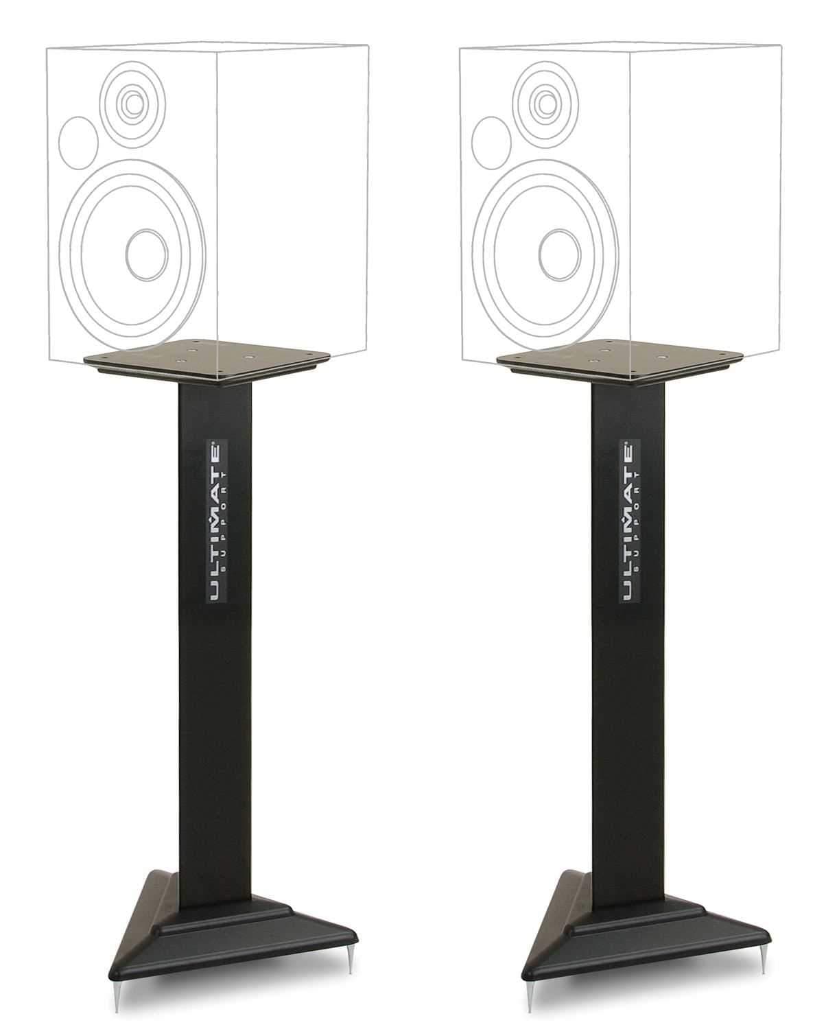 Ultimate MS36B2 36 In Monitor Stands Black (Pair) - PSSL ProSound and Stage Lighting