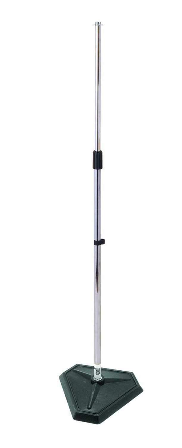 On Stage MS7625C Hex Base Mic Stand Chrome - PSSL ProSound and Stage Lighting