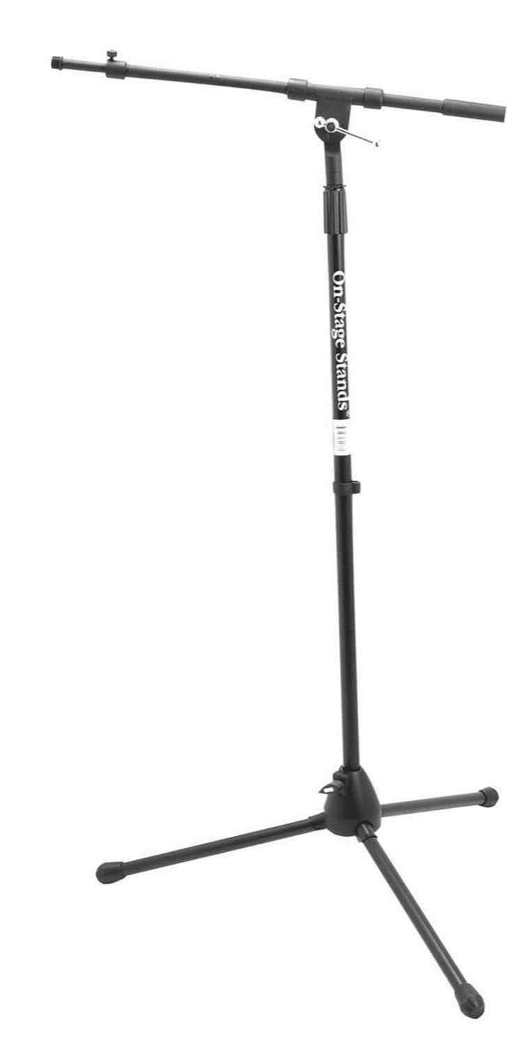 On-Stage MS7701TB Tripod Microphone Stand with Tele Boom Arm - PSSL ProSound and Stage Lighting