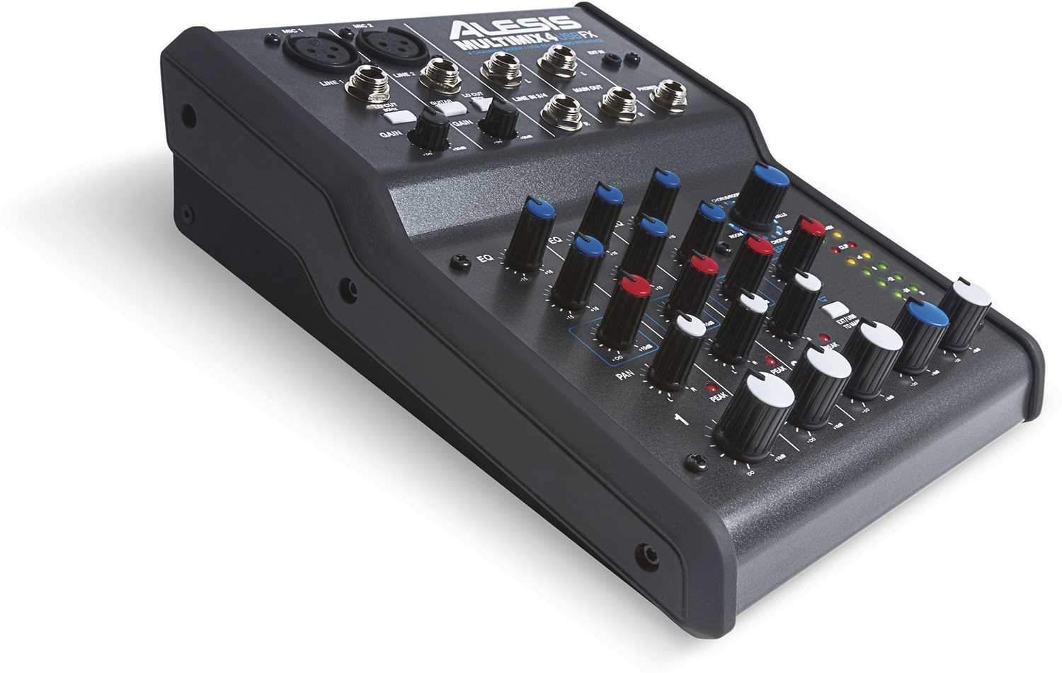 Alesis Multimix 4 USB FX PA Mixer Audio Interface - PSSL ProSound and Stage Lighting