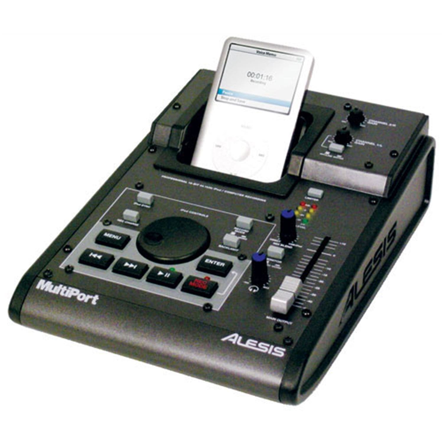 Alesis MULTIPORT Standalone Recorder For iPod - PSSL ProSound and Stage Lighting