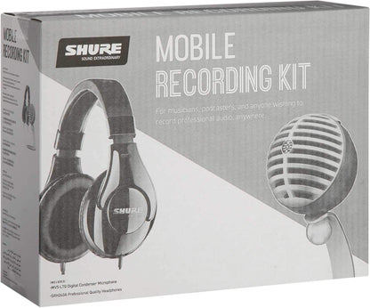 Shure MV5/A-240 BNDL Mobile Recording Kit - PSSL ProSound and Stage Lighting