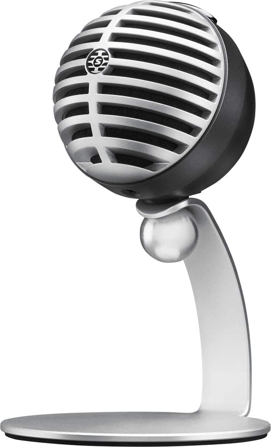 Shure Motiv MV5 Digital Condenser Microphone Gray - PSSL ProSound and Stage Lighting