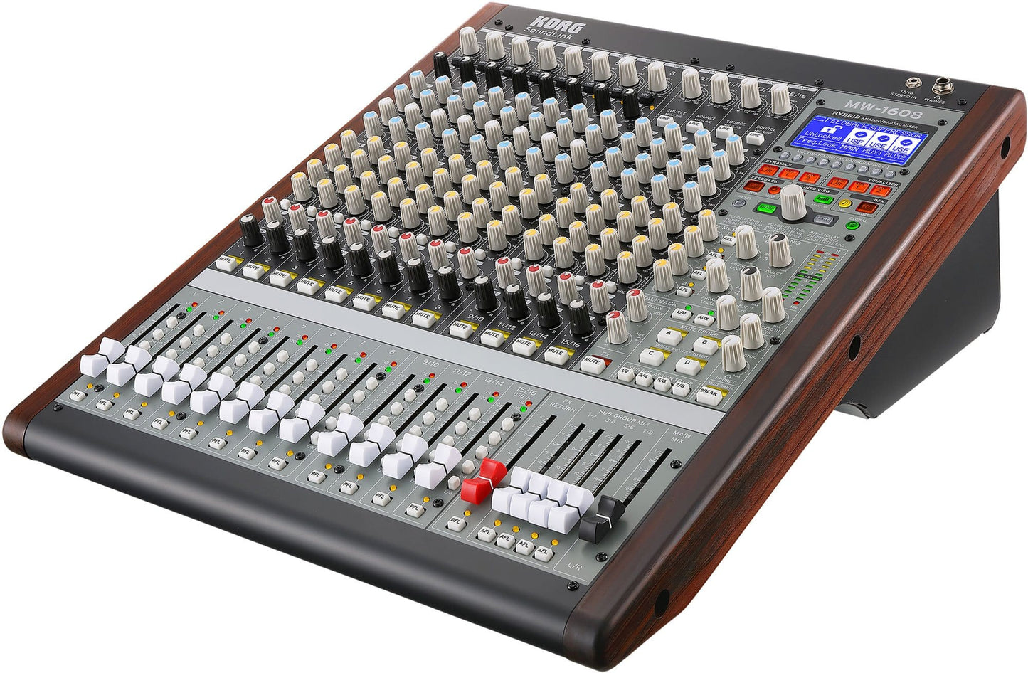 Korg SoundLink MW 1608 Hybrid Analog+Digital Mixer - PSSL ProSound and Stage Lighting