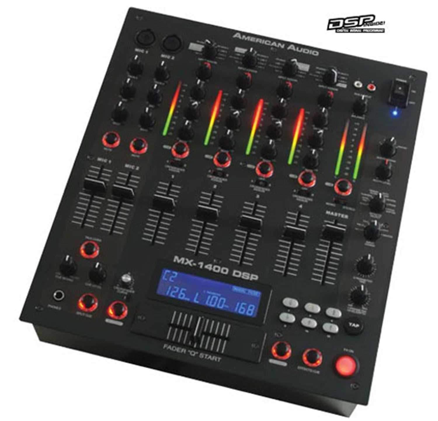 American Audio MX-1400-DSP 4-Ch Mixer with Effects - PSSL ProSound and Stage Lighting