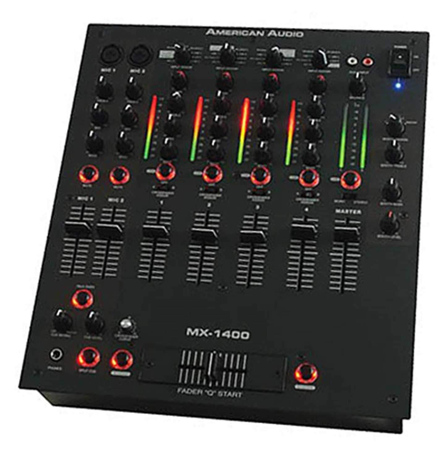 American Audio MX-1400 12-Inch 4 Channel Mixer - PSSL ProSound and Stage Lighting
